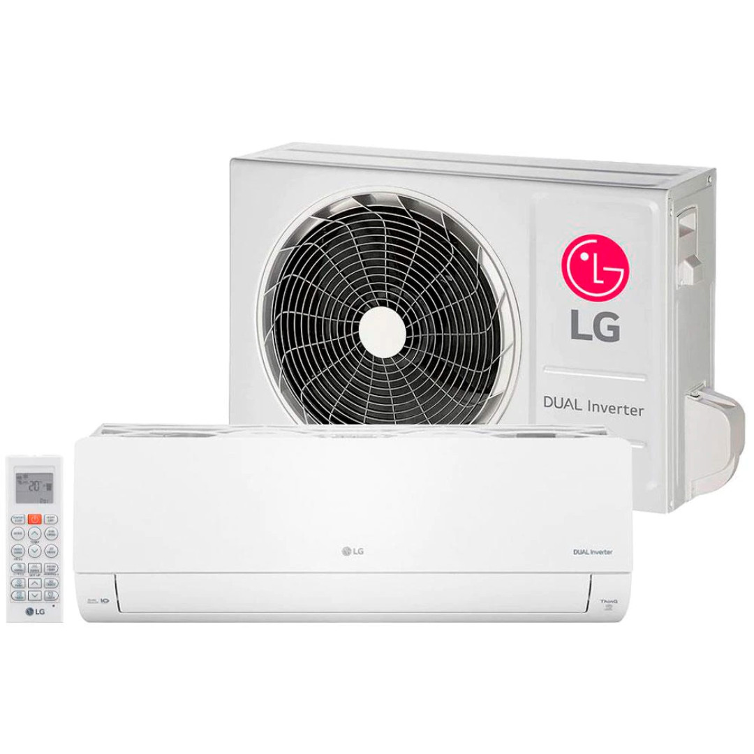 Ar-Condicionado Split LG Dual Inverter Voice S4-Q09AA31B Frio 9.000 BTUs – 220v