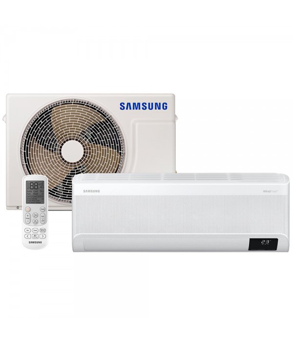 Ar-Condicionado Split Samsung Inverter WindFree AR09AVHABWK Frio 9.000 BTUs - 220V