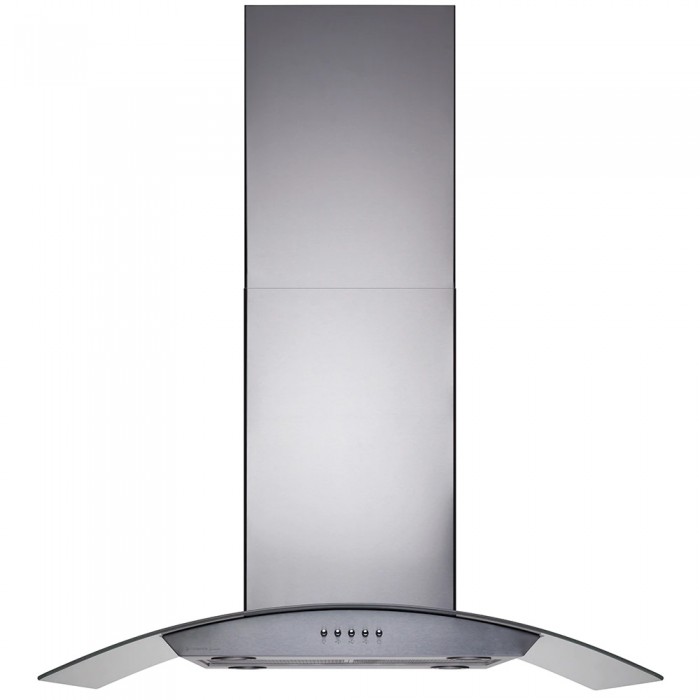 Coifa de Ilha Cadence CFA502 Gourmet com Vidro Curvo Inox - 90cm