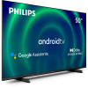 Smart TV 50" UHD 4K Philips 50PUG7406, Android TV, HDR10+, Dolby Vision, Dolby Atmos, Design Borderless e Bluetooth