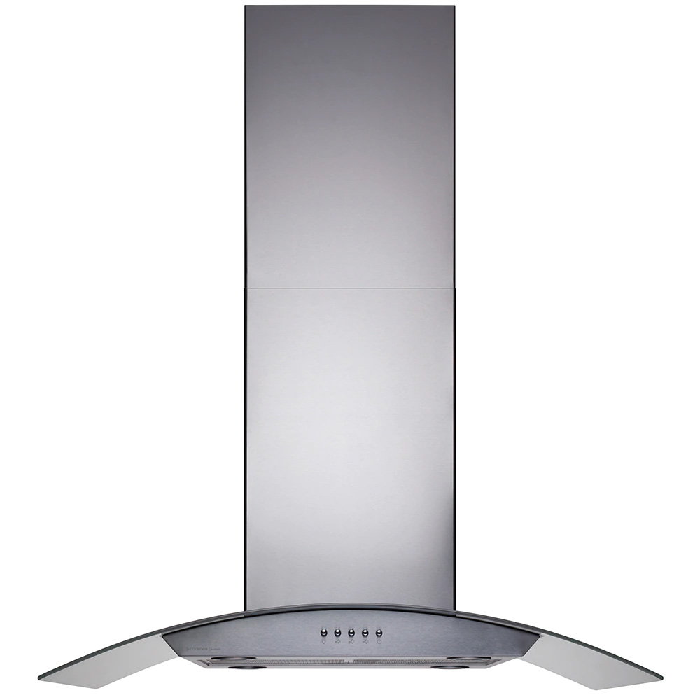 Coifa de Ilha Cadence CFA502 Gourmet com Vidro Curvo Inox - 90cm