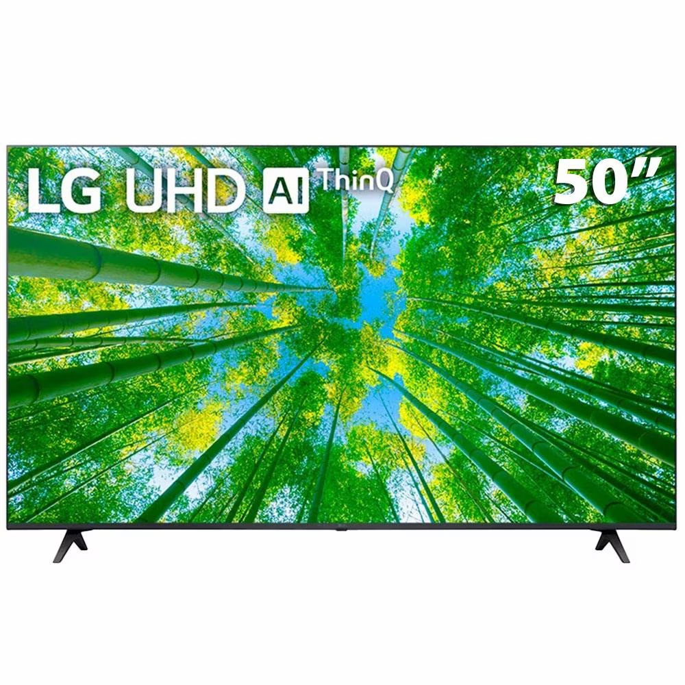 Smart TV 50" LG 4K 50UQ7950PSB WiFi, Bluetooth, HDR, Inteligência Artificial ThinQ, Smart Magic, Google, Alexa